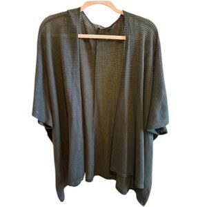 G by Giuliana Black Short Sleeve Cardigan Sz S